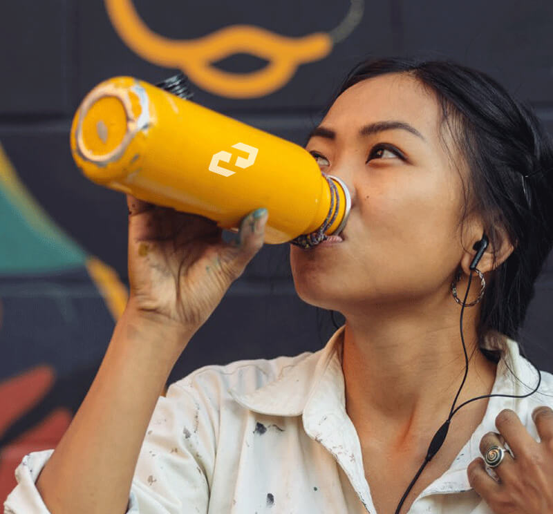 branded merchandise aluminum bottle