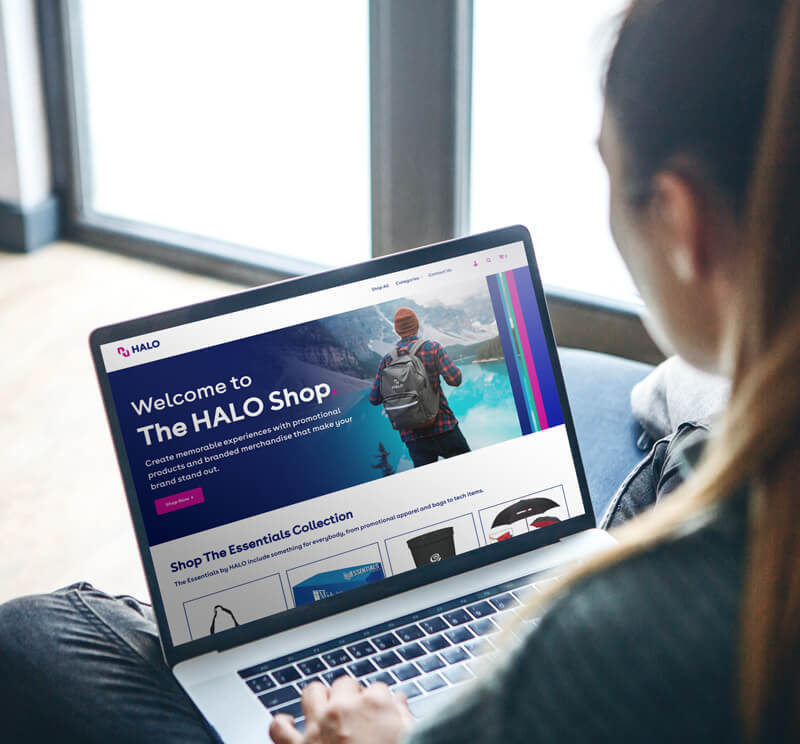 E-commerce solution - The HALO Shop