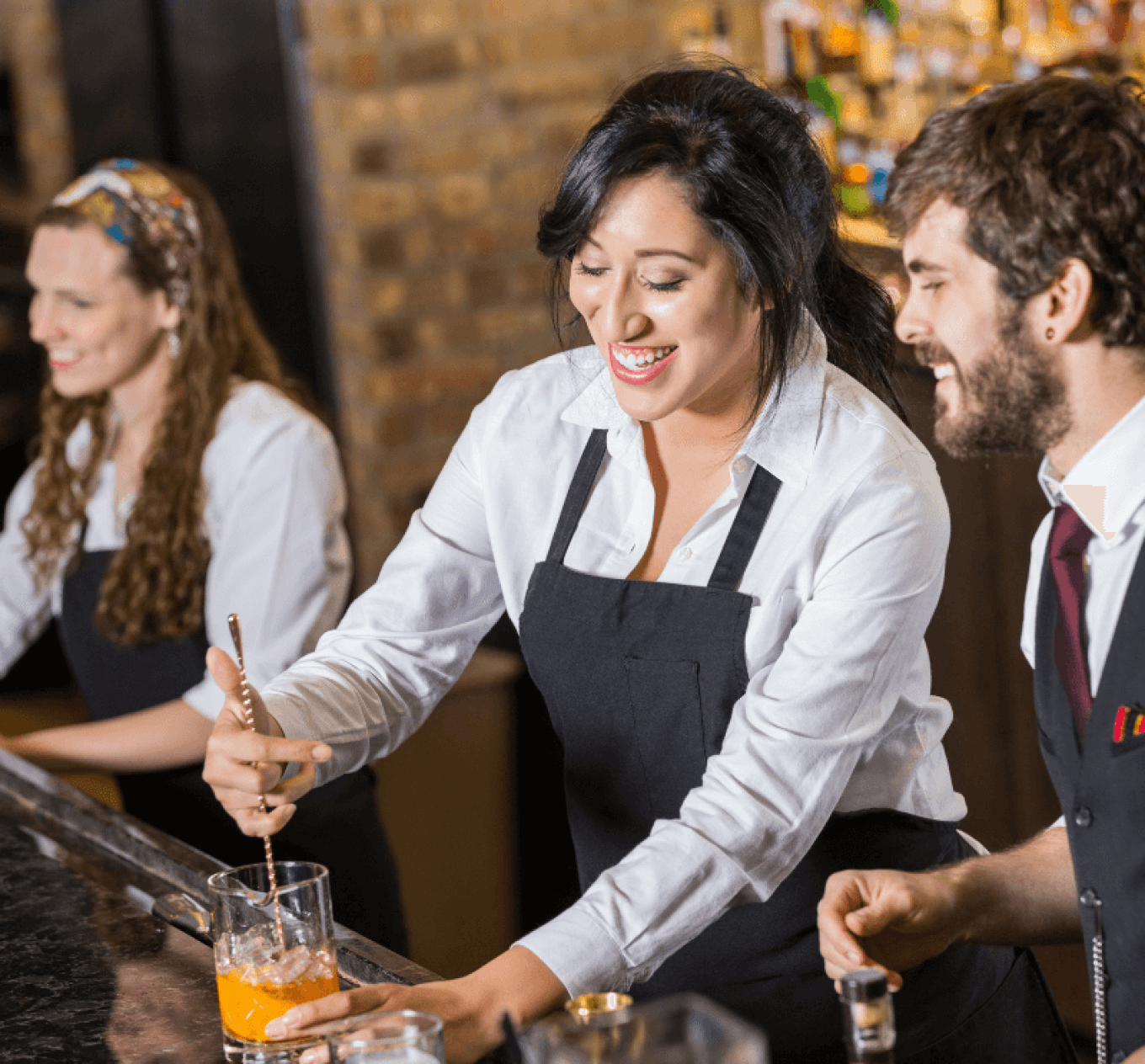 employee uniforms at bar